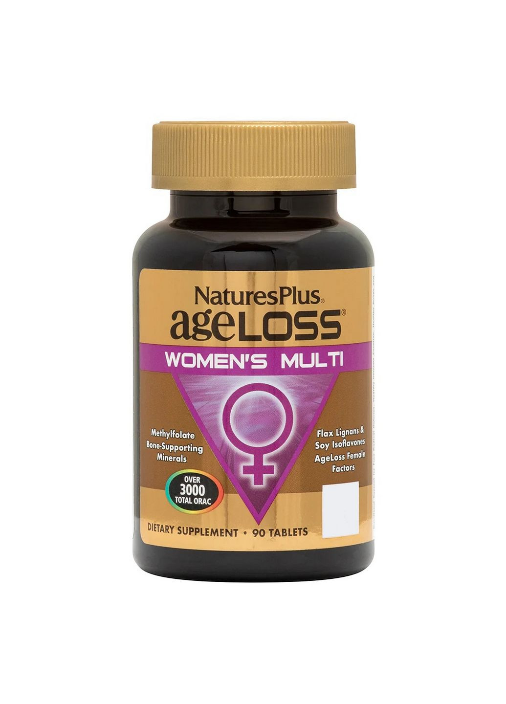 Вітаміни та мінерали AgeLoss Womens Multi, 90 таблеток Natures Plus (293421780)