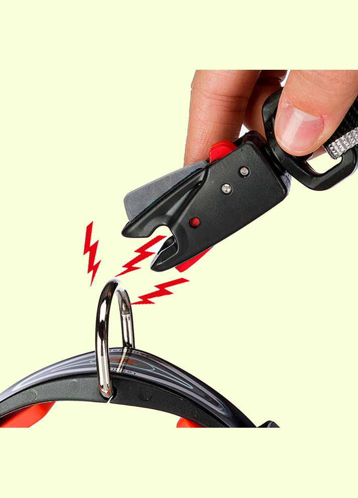 Поводок для собак Daytona Gummy Matic G25/120 нейлоновый синий до 60 кг 2.5х120 см 77180125 Ferplast (269341603)