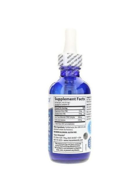 Trace Minerals Ionic Fulvic Acid - 250 mg 2 oz 59 ml TMR-00311 Trace Minerals Research (314745339)