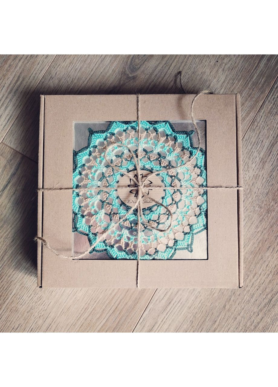 Авторський еко-набір "Ловець снів "Таємниця лісового озера" з покроковою інструкцією Dream Studio (363057503)