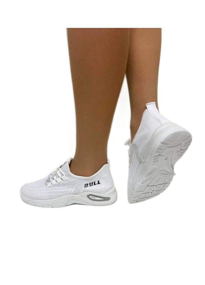 Кросівки жіночі BULL тканинні білі літо (330982616)