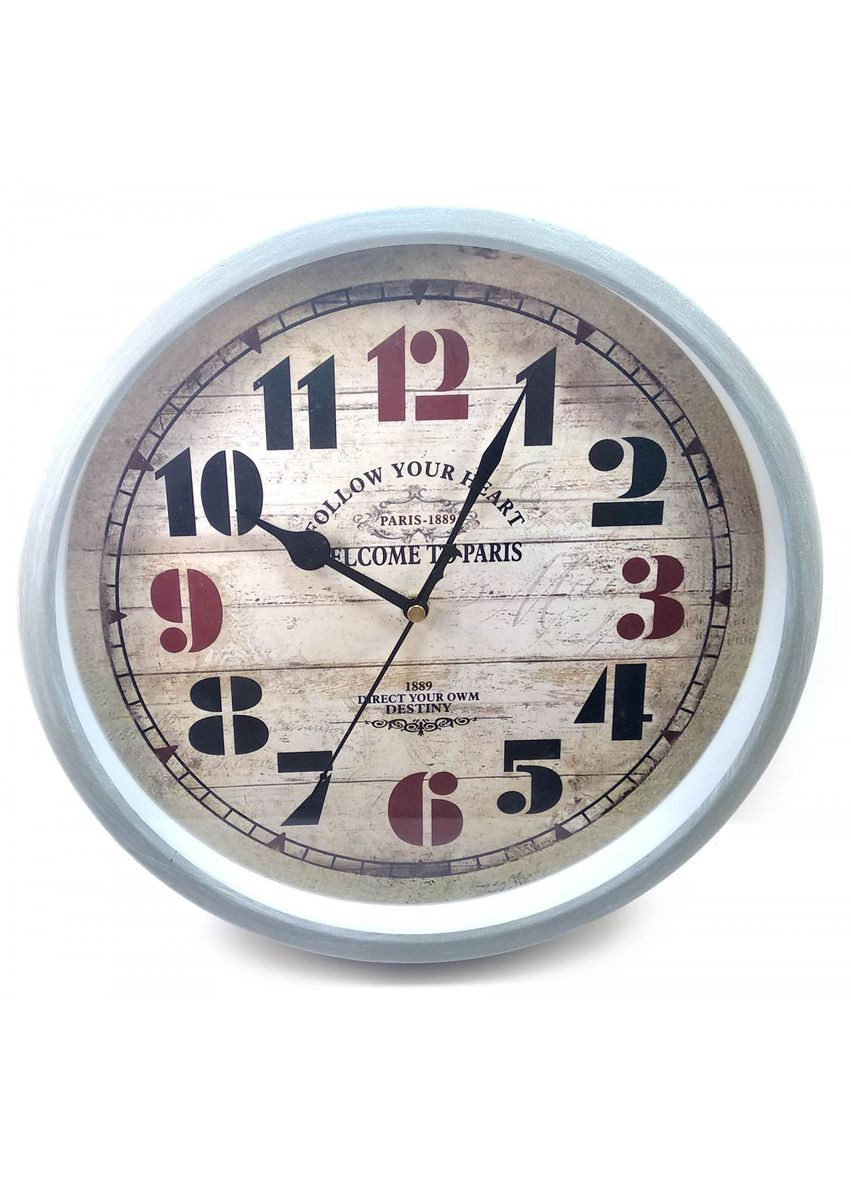 Часы настенные (d30 см h-4.5 см) (32150) No Brand (316718616)