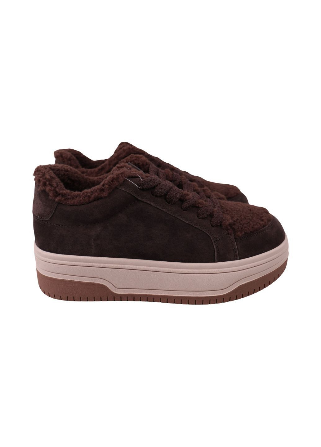Кросівки жіночі коричневі натуральна замша Fashion 223-(T)-26ZTS коричневі (365443635)