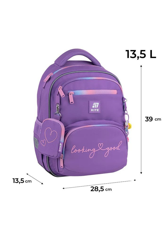 Школьный набор Education Looking Good Рюкзак + Пенал + Сумка для обуви SET_K25-773M-2 Kite (323168300)