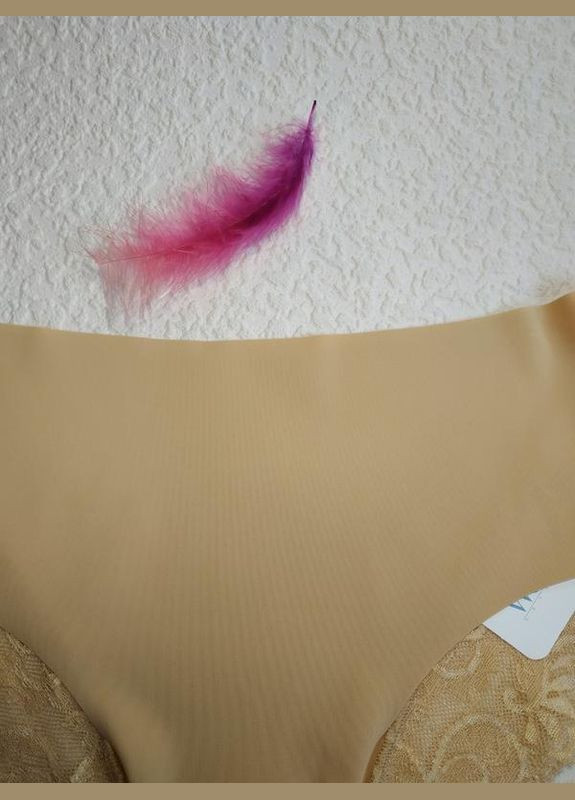 Женские трусишки черные с гипюром fara Wolbar (369612942)