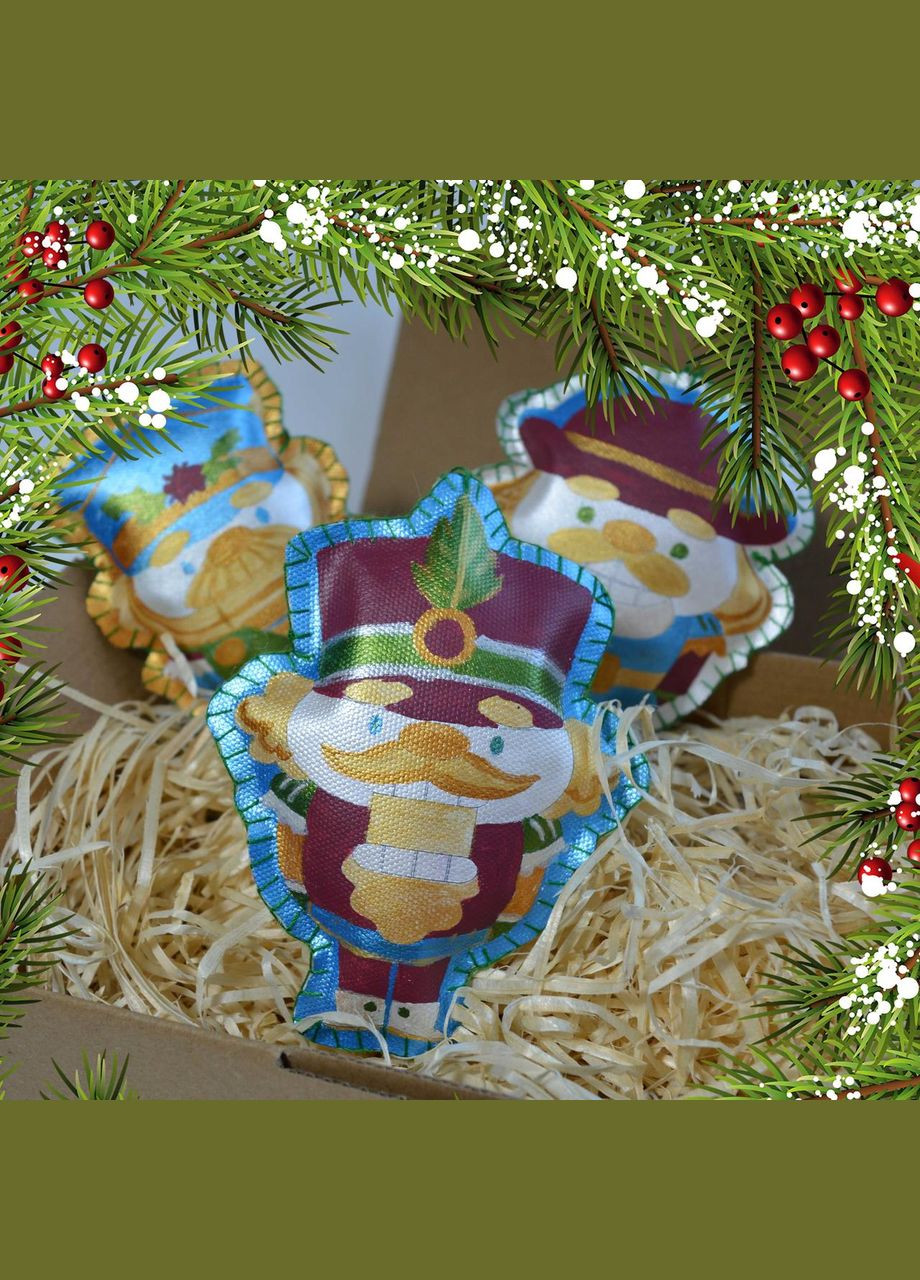 Набір для виготовлення ялинкових прикрас Лускунчик Riviera Blanca (306743546)