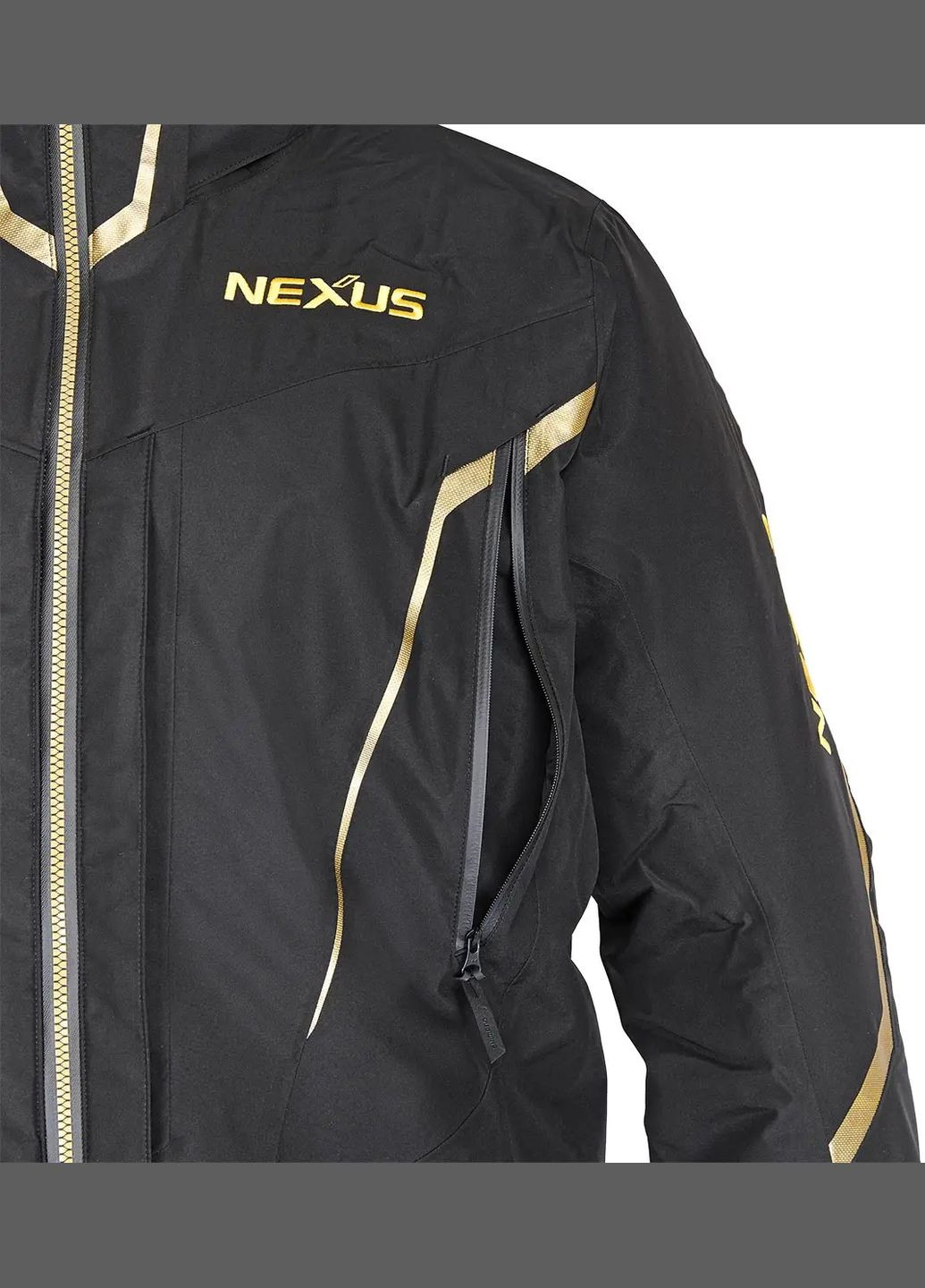 Черный демисезонный костюм himano nexus gore-tex warm uit rb-119t black Shimano