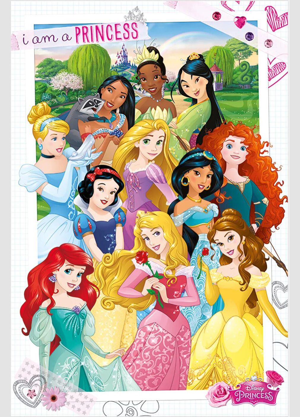 Постер плакат "Принцеса Діснея (Я Принцеса)" 61x91.5см (ps-103763) Pyramid International (334326054)
