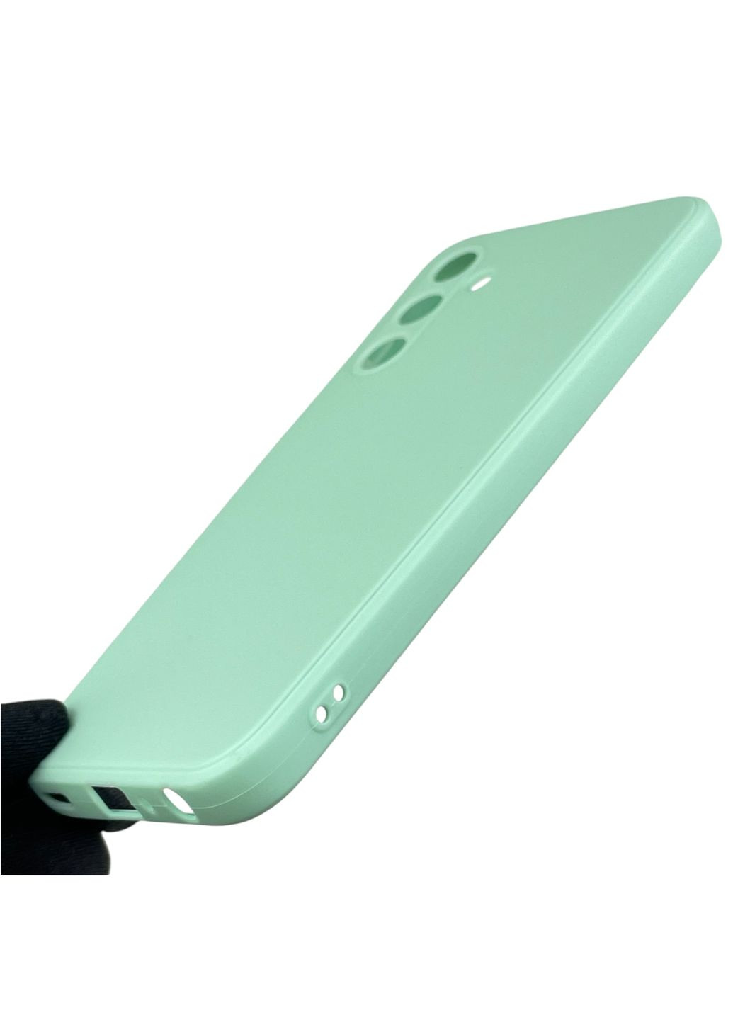 Чехол для Galaxy A25 5G (SM-A256B) с квадратными гранями с защитой камеры на самсунг а25 мятный Samsung (366020887)