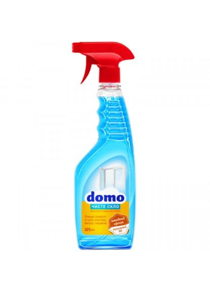 Засіб для миття скла (XD 40001) Domo blue спрей 525 мл (275091774)