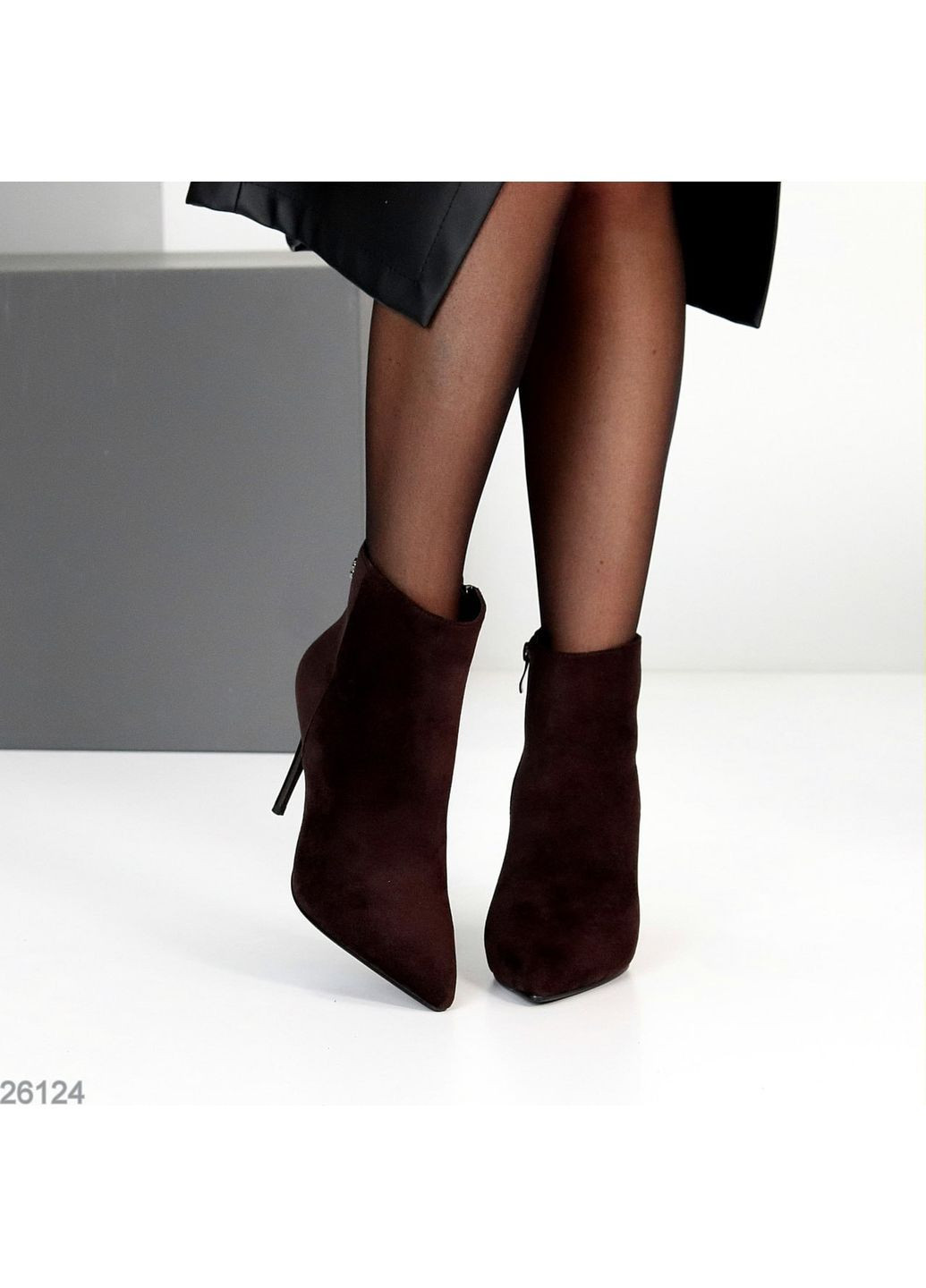 Коричневі демісезонна ботильйони klanis No Brand