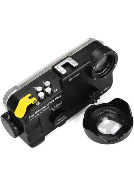 Аквабокс для iPhone 6/6S/7/8 Plus Bluetooth Black (702535) BeCover (323096263)