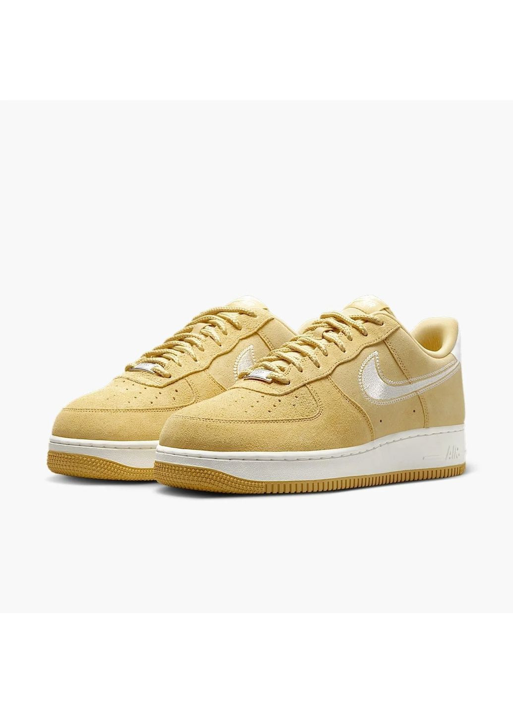 Бежевые кроссовки мужские air force 1 07 lv8 beige/beige Nike