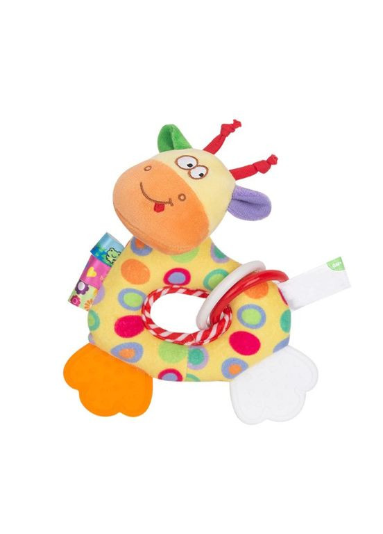 Погремушка H168251-3ABC животные мягкая с прорезываетелем 18*5*15 Жираф BMW (315023127)