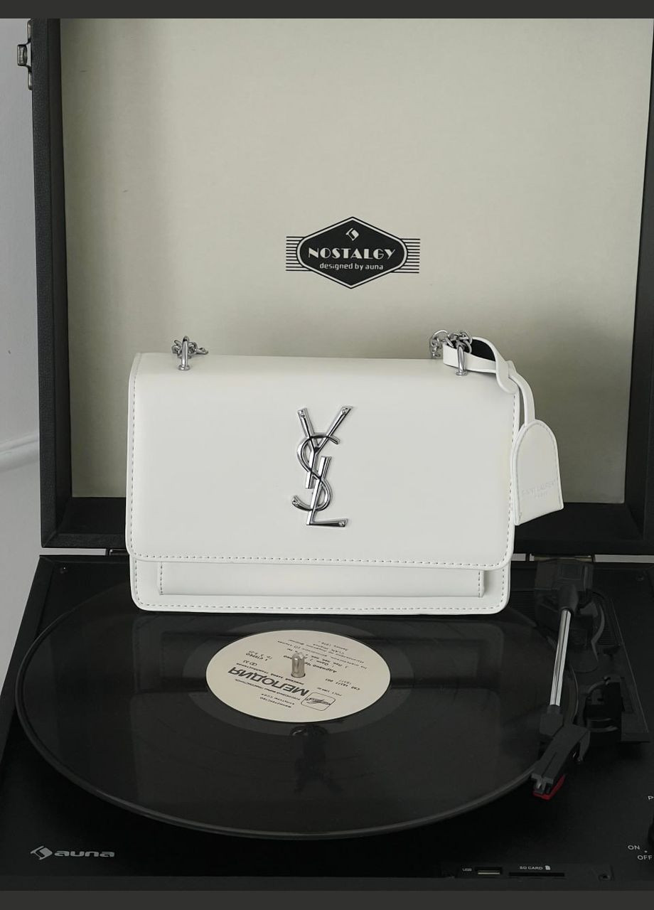 Сумка женская клатч Saint Laurent гладкая No Brand (329404732)
