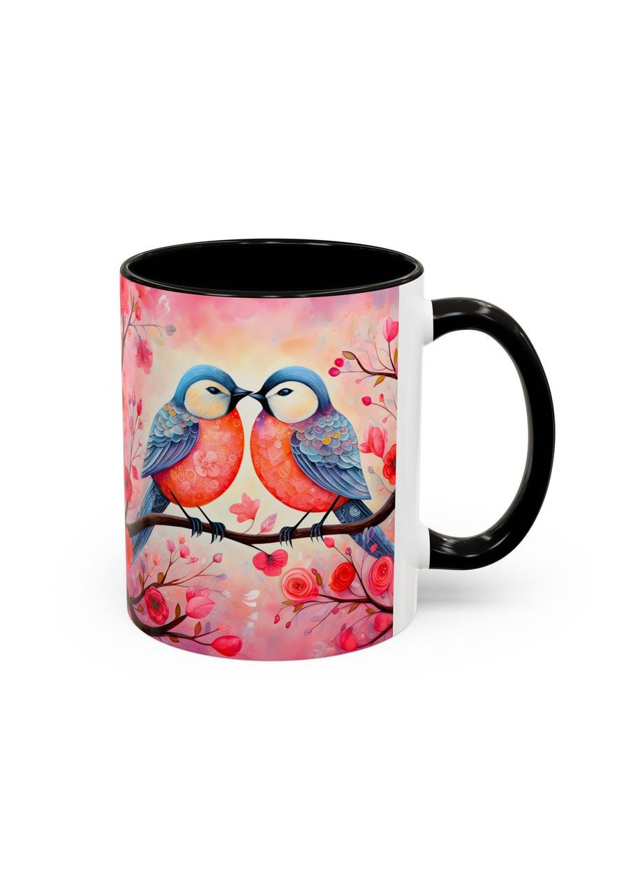 Керамічна чашка з дизайном "Пташки на гілці" No Brand (368671558)