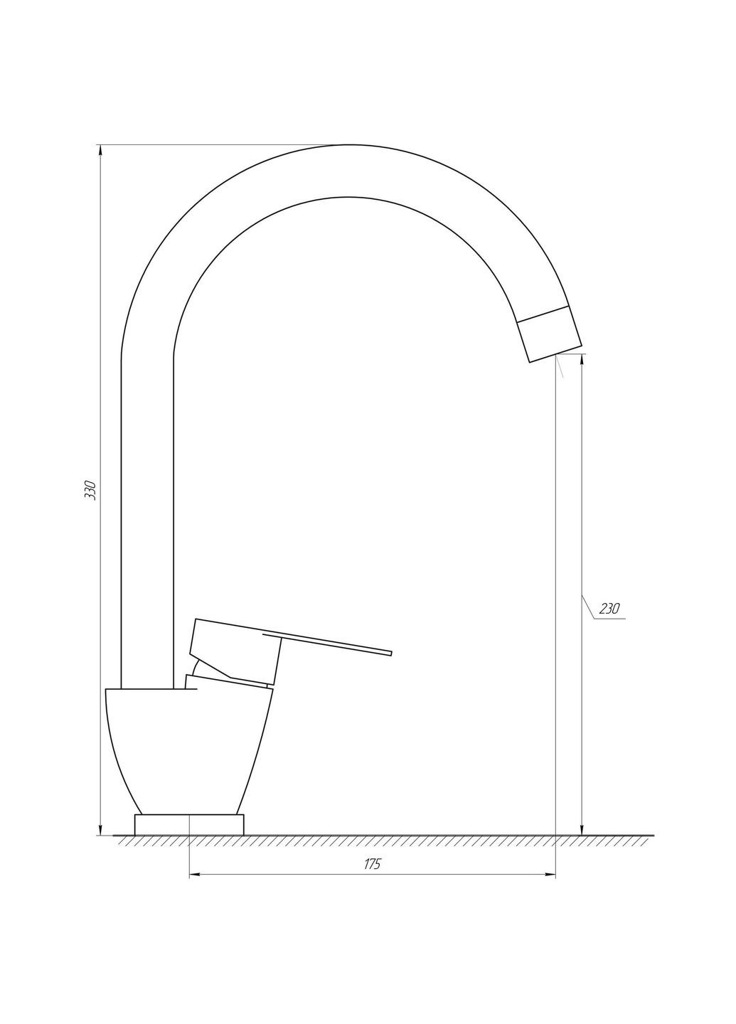 Змішувач для кухні MAIN MSM203S MixMIRA (299841656)