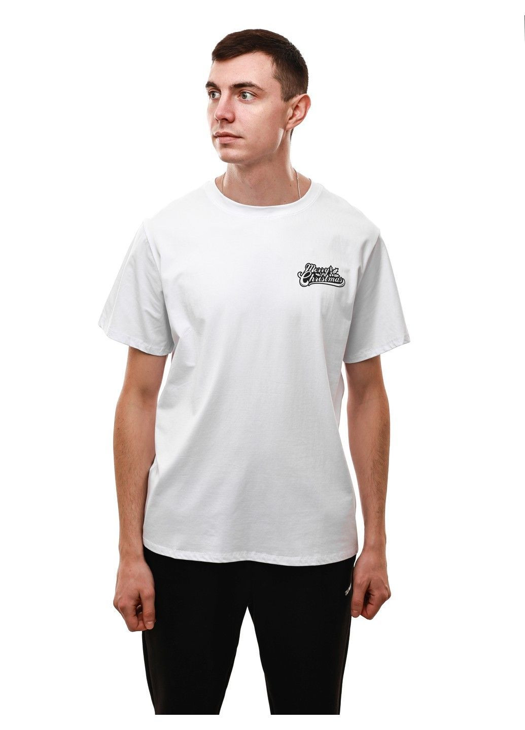 Белая футболка мужская M@C