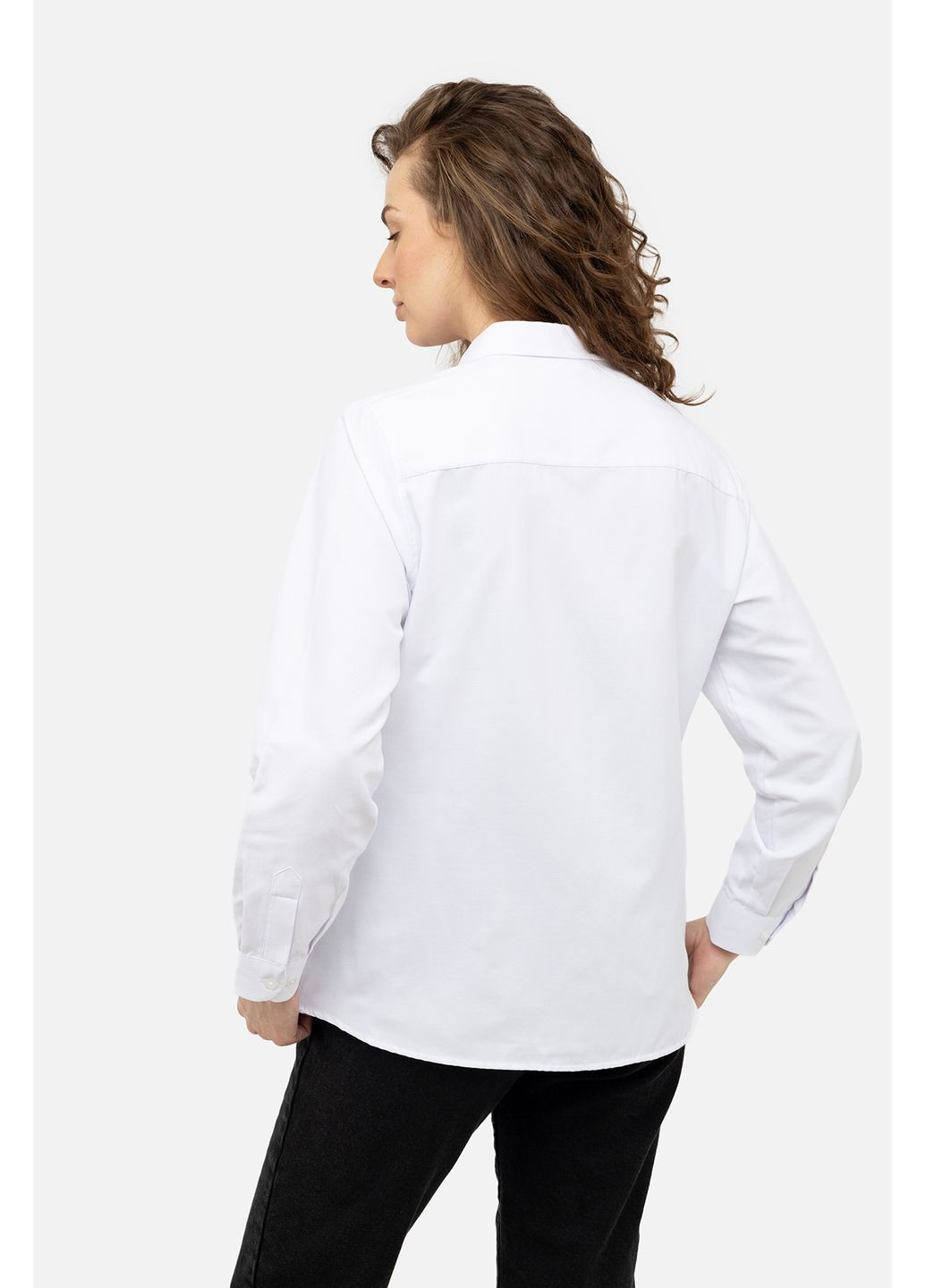 Жіноча сорочка з довгим рукавом колір білий CB-00242160 Yuki (314910110)
