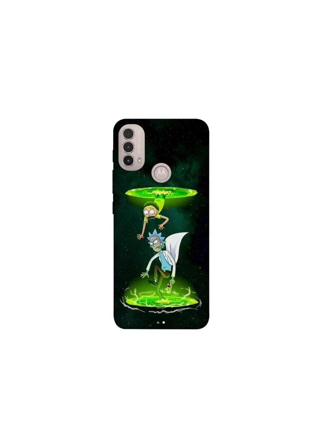 Чохол на Motorola Moto E40 Rick and Morty Frontalka (361977001)
