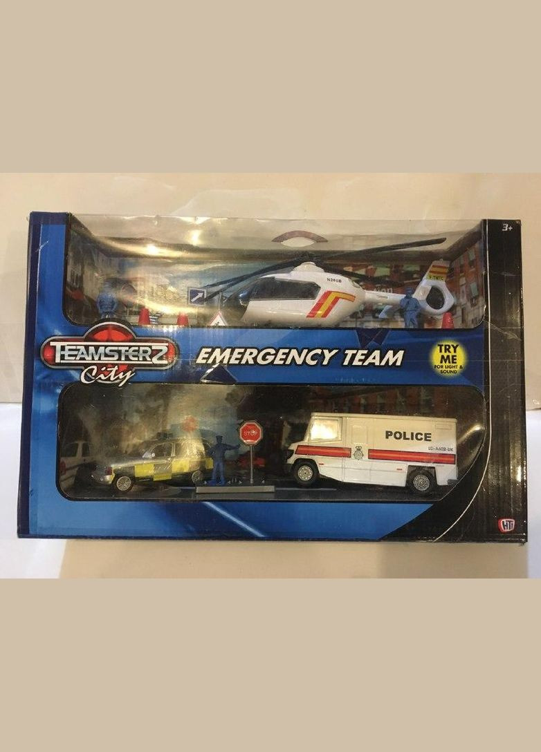 Набор машин и транспорта полицейский город No Brand (301648931)