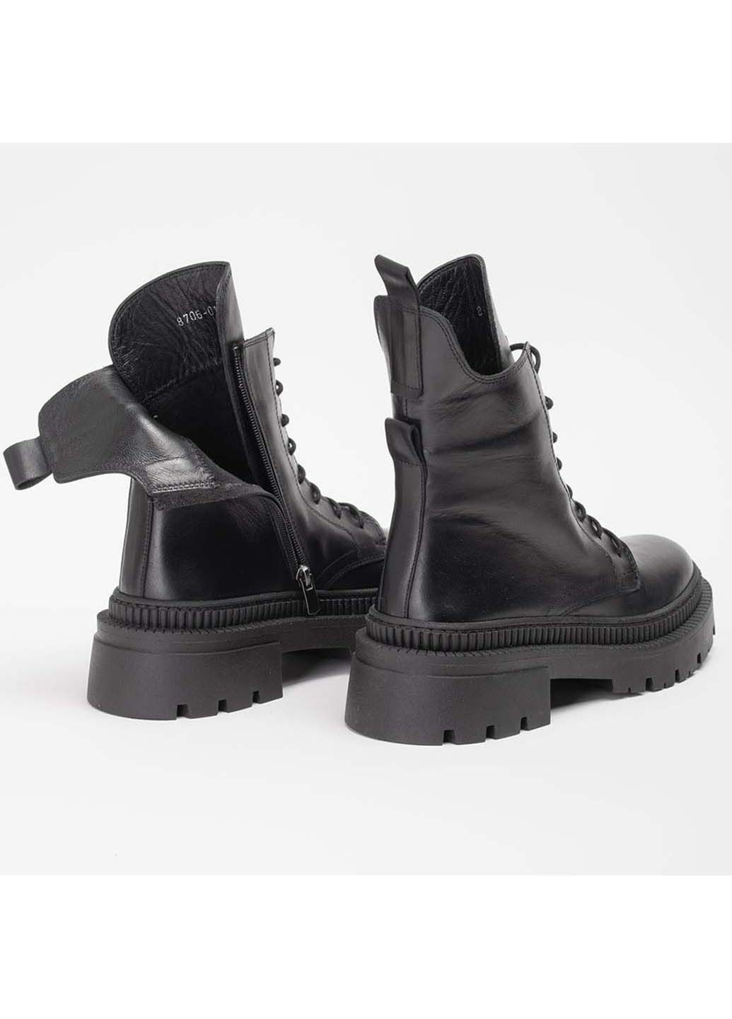 Осенние ботинки женские кожаные Fashion