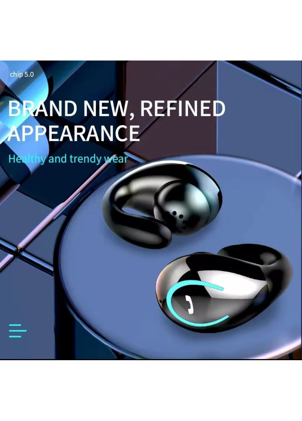 Один bluetooth навушник YX08 чорний No Brand (370440520)