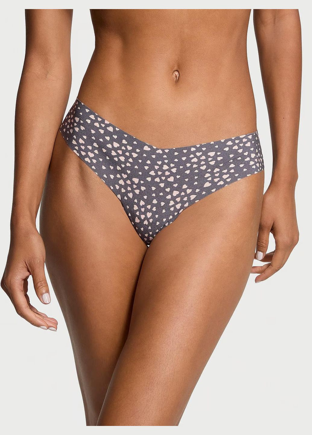 Безшовні трусики-стрінги Victoria's Secret No-Show Thong Panty (323208663)