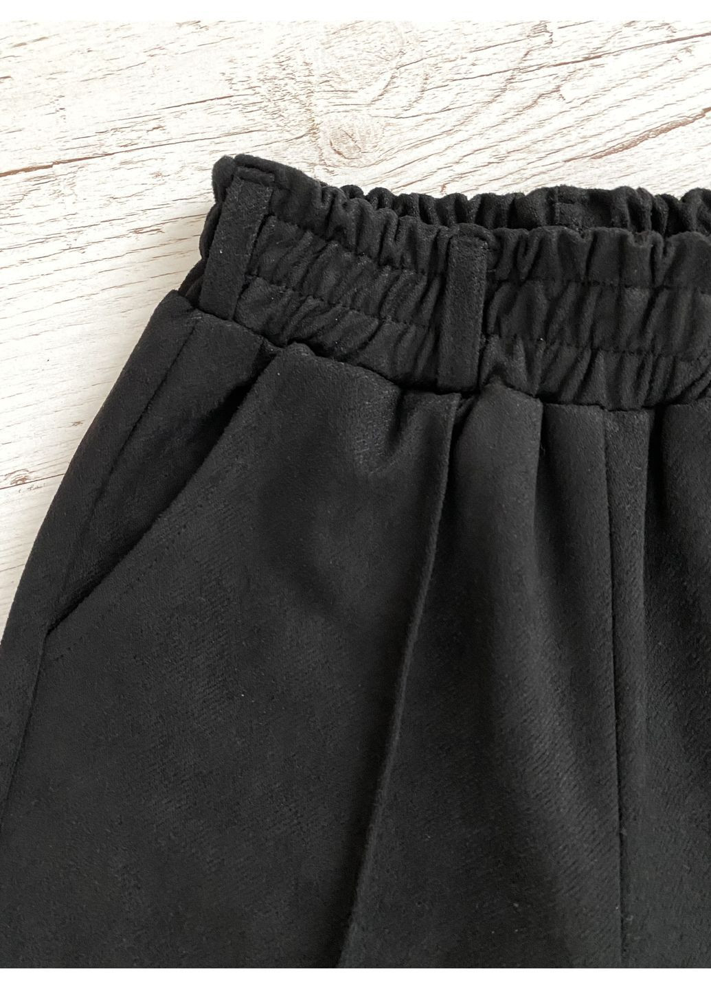 Дитячі шкільні штани-палаццо для дівчинки (0073) Чорні Odri (362667992)