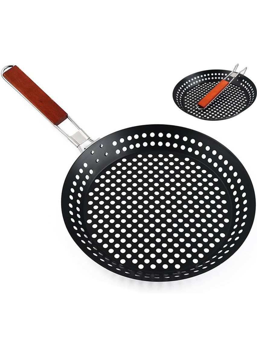 Сковорода решетка для барбекю из нержавеющей стали No Brand (366027174)