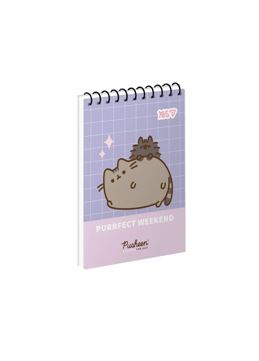 Блокнот А7/80 спіраль " " /152506/ "Pusheen: Purrfect Weekend" (1/336) Yes (393782975)