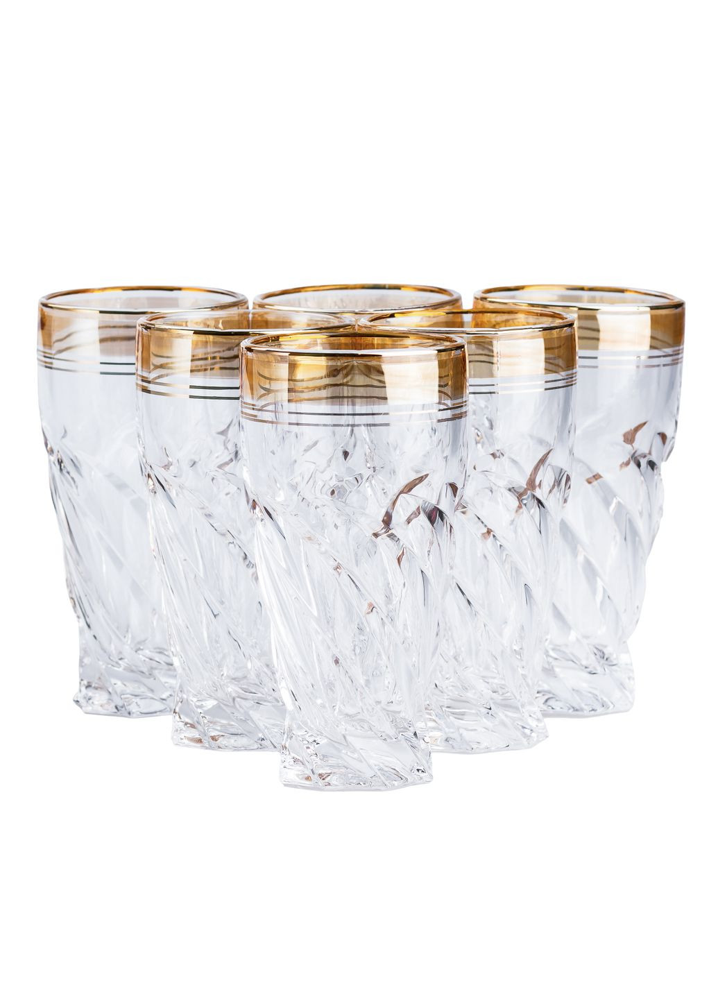 Набір високих склянок TS Kitchen 6 штук No Brand HP568 (298915551)