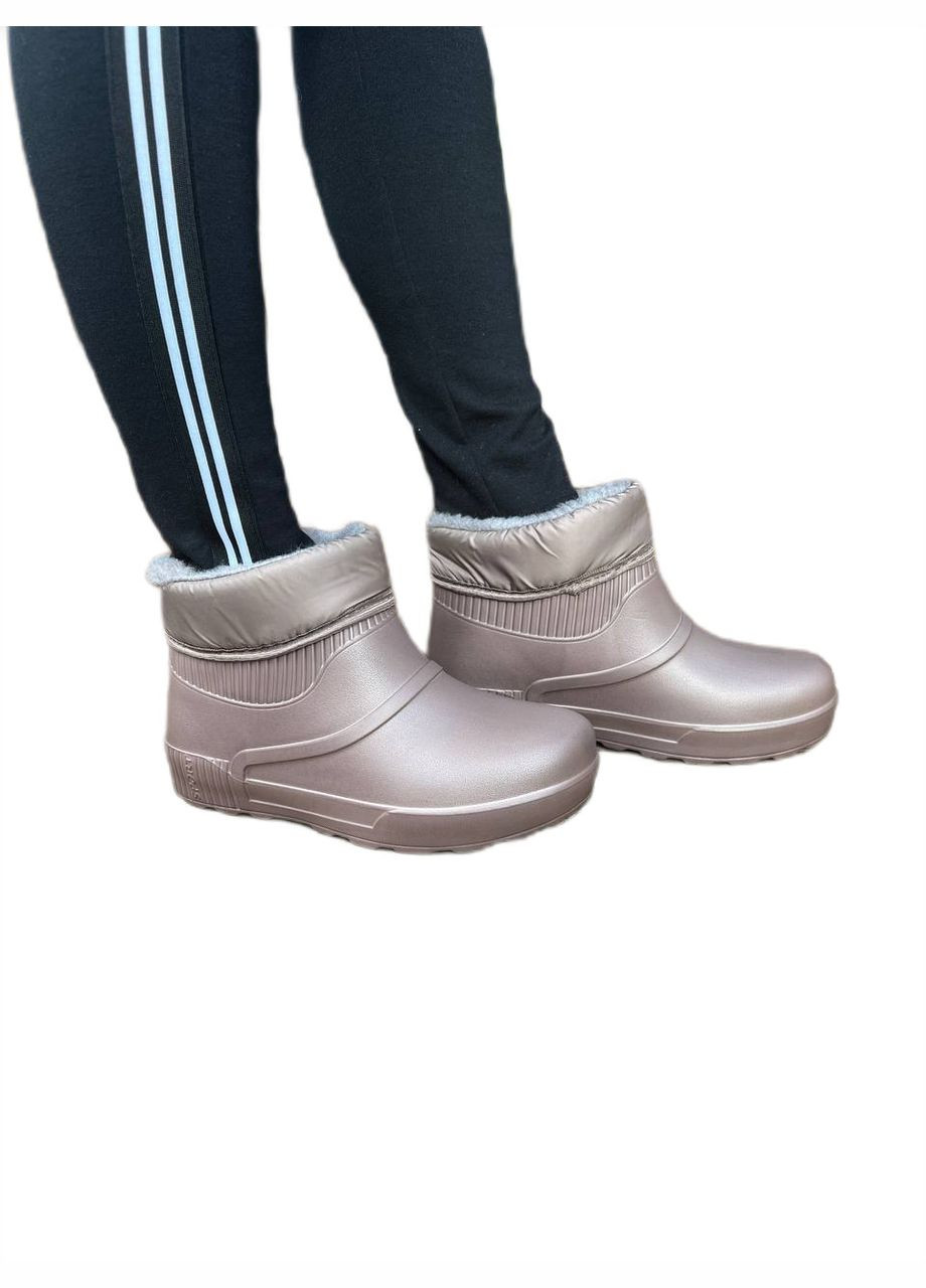 Чоботи сноубутси бежеві пінка гумові калоші Olimp Дутики (305589993)