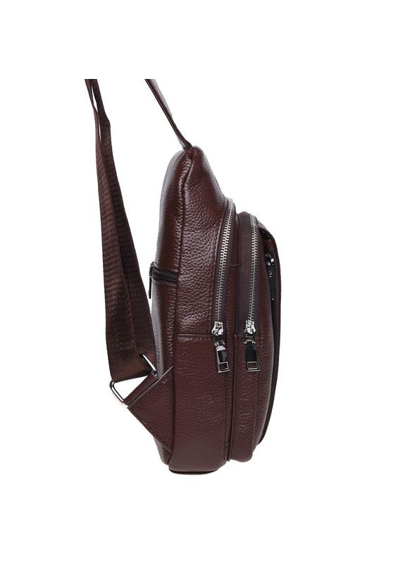 Чоловічий шкіряний рюкзак K12096-brown Keizer (311553189)