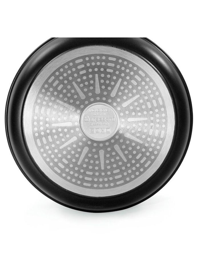 Сковорода універсальна 8551060248410 24 см чорна Barazzoni (335714963)