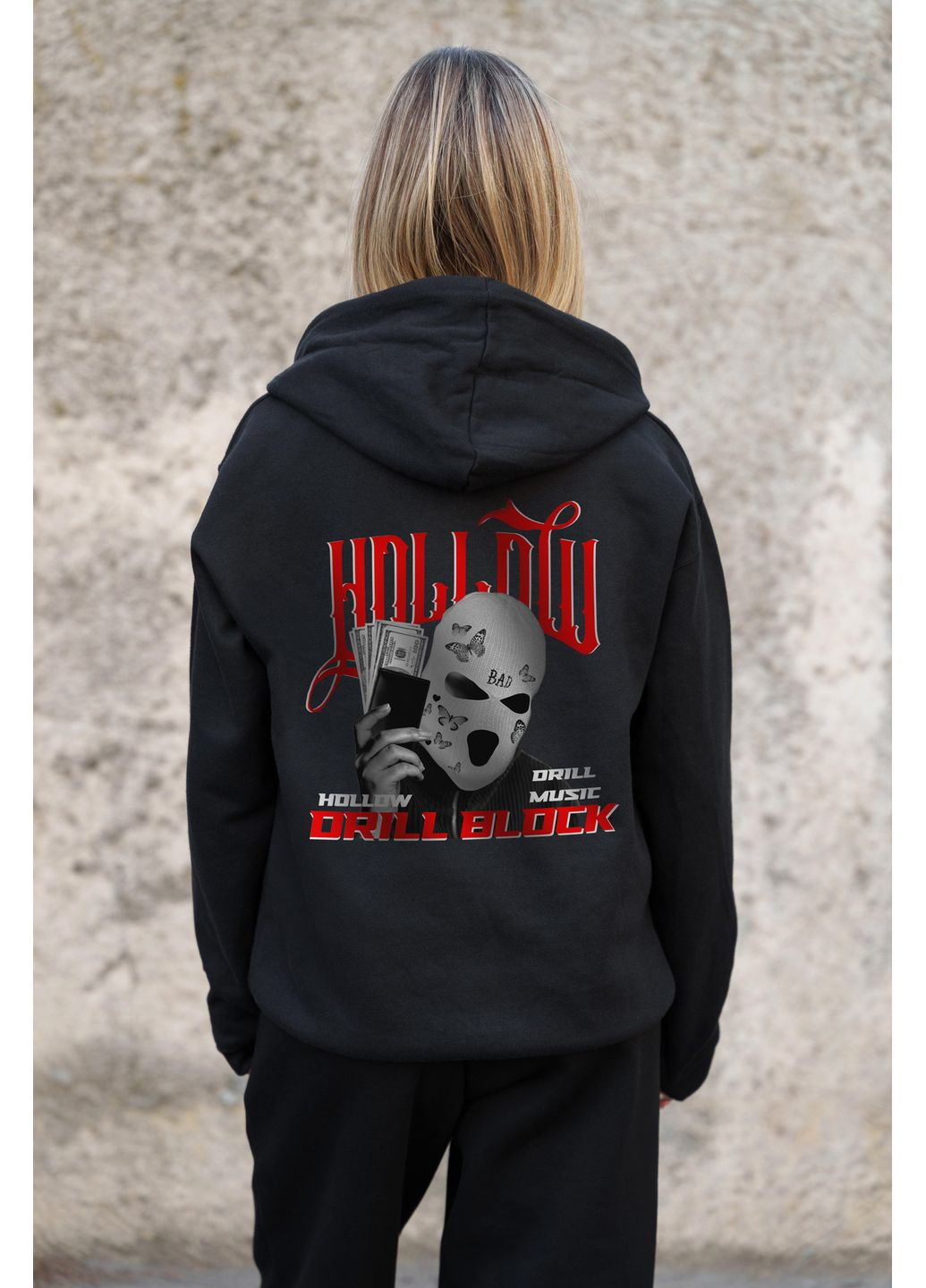 Женские Утепленное Зип Худи На Флисе Зипер Kane С Принтом Hollow Without (363022176)