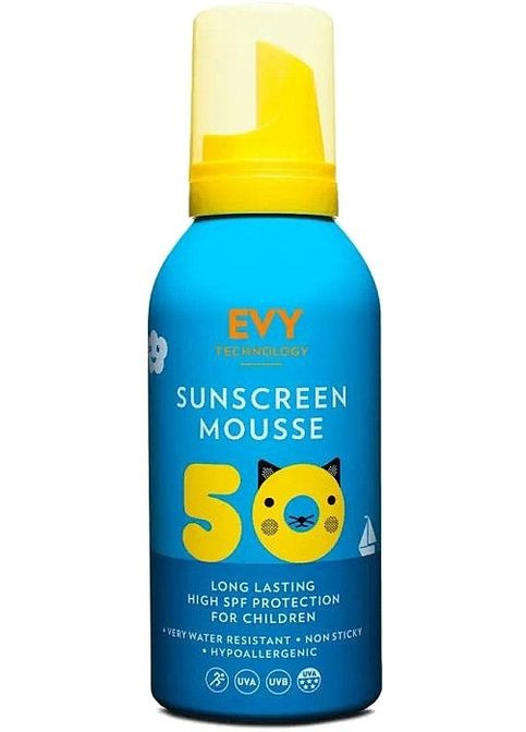 Сонцезахисний мус для дітей Sunscreen Mousse For Children SPF50 150ml (1307420-9694897) EVY Technology (368654463)