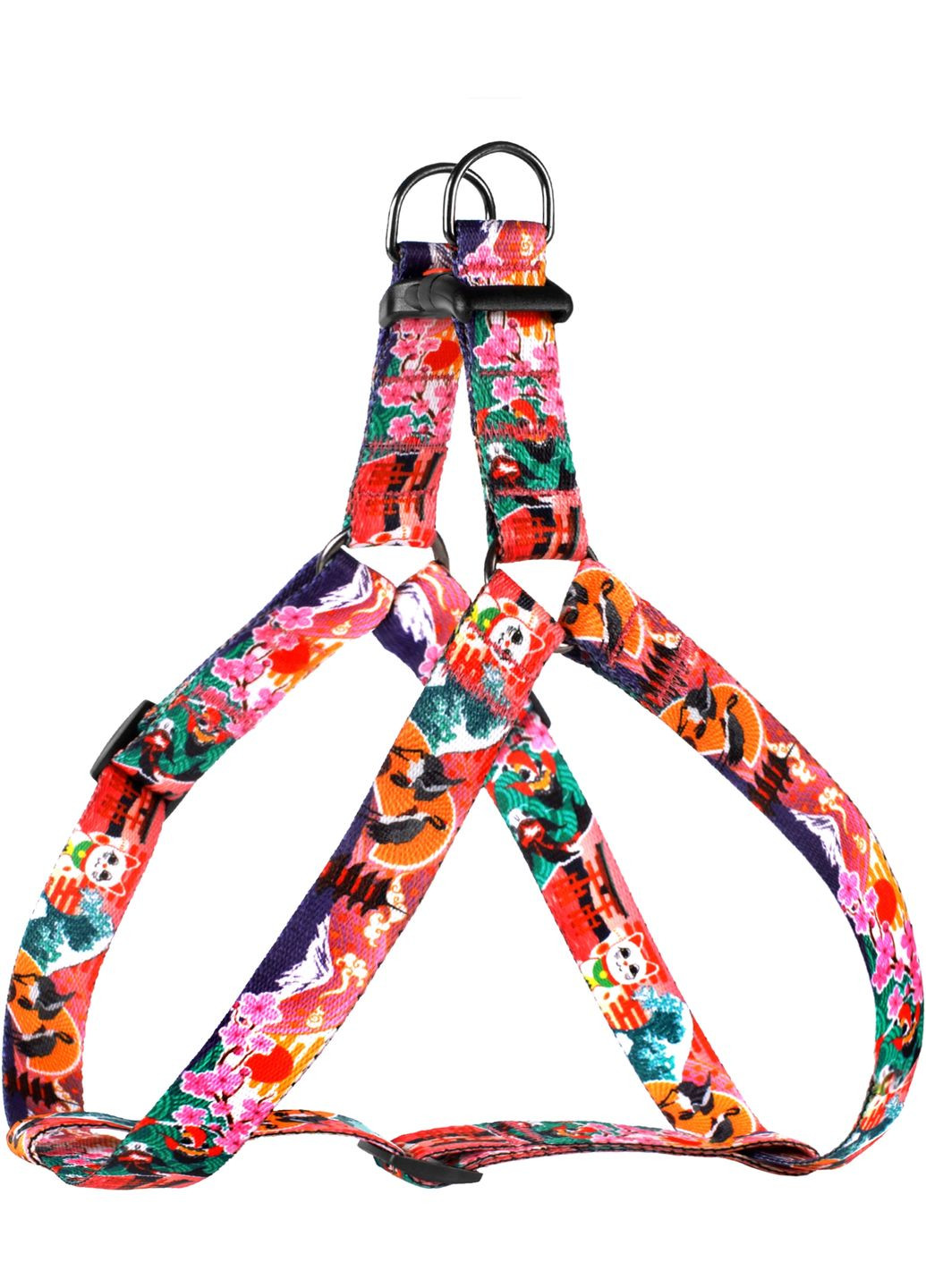 Шлея охват грудной клетки 50-81 см ширина 25 мм Japan (2100102433015) Hi Dog (320760988)