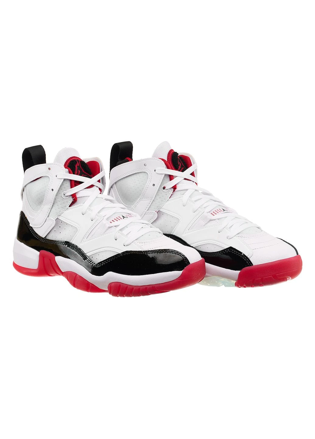 Белые кроссовки jumpman two trey Jordan