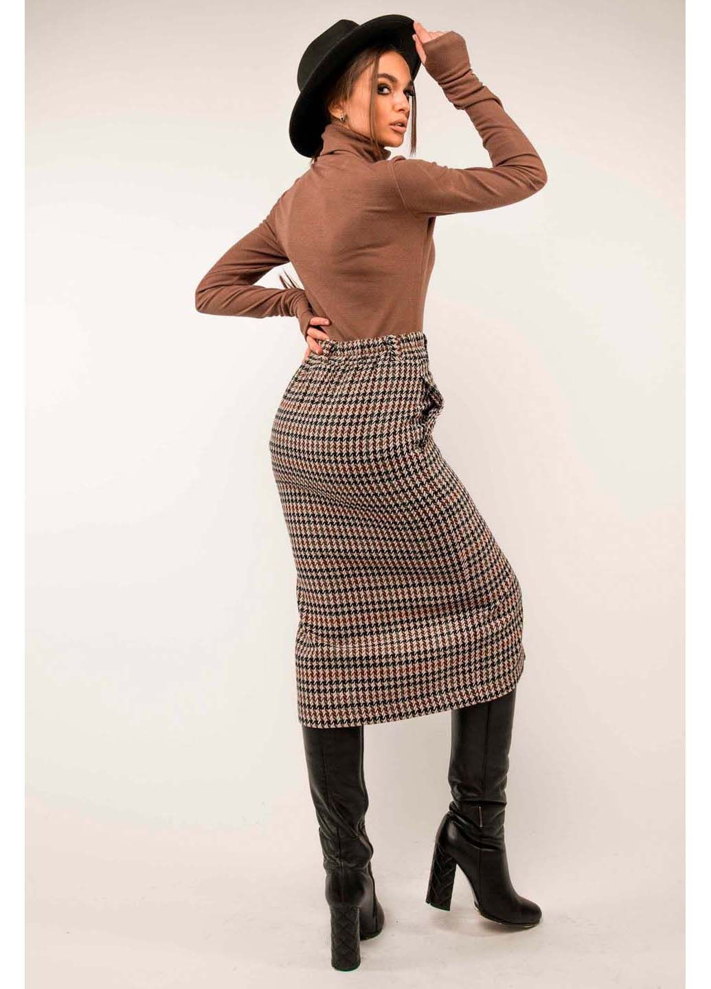 Кофейная юбка Ри Мари