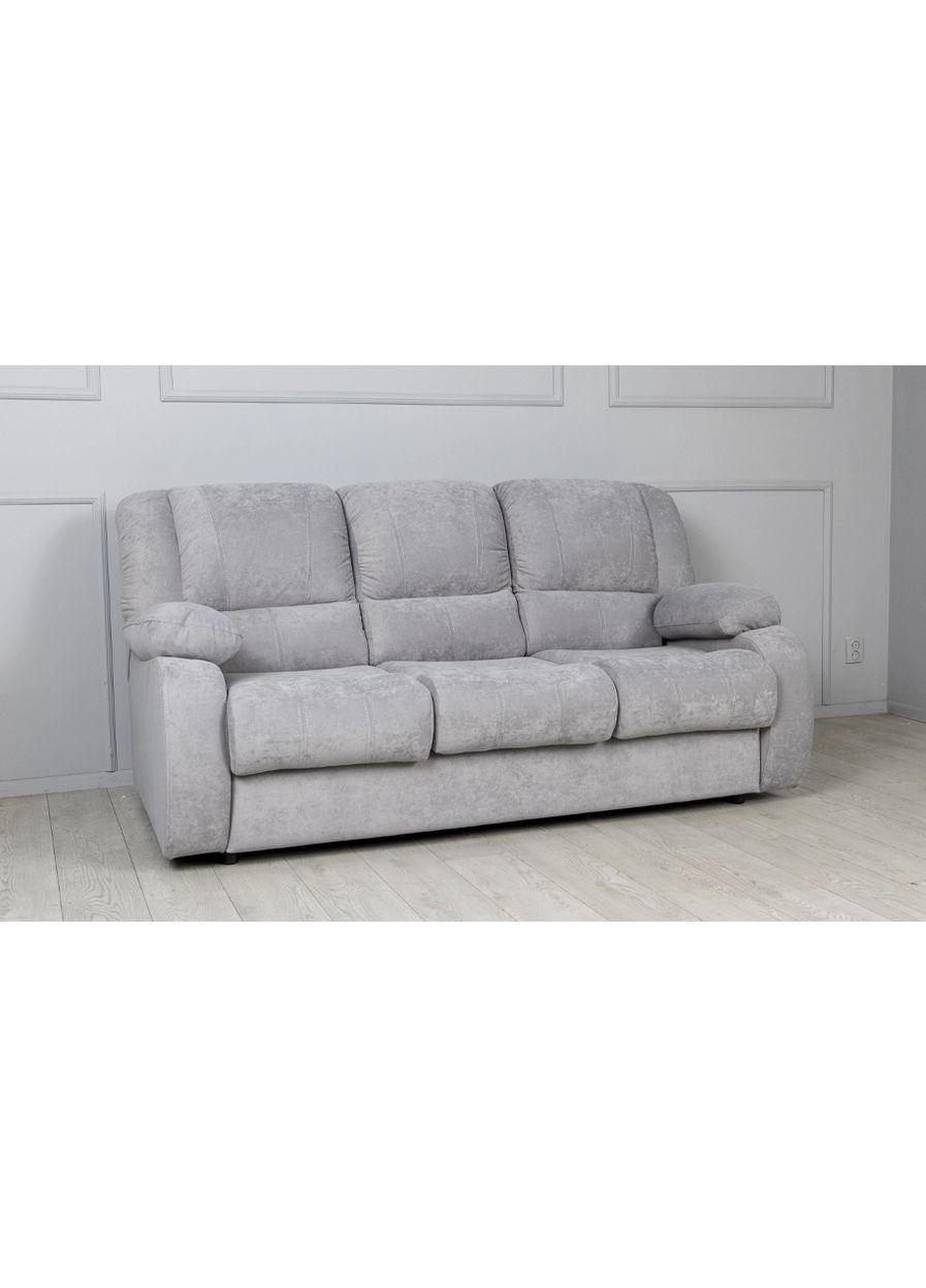 Диван прямой Ремо раскладной серый Welovemebel (356683726)