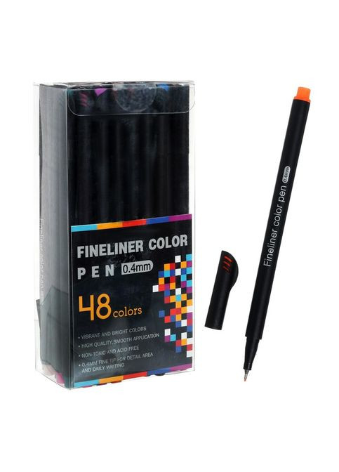 Набір кольорових лінерів 48 кольорів професійний набір для скетчів Worison (322650366)