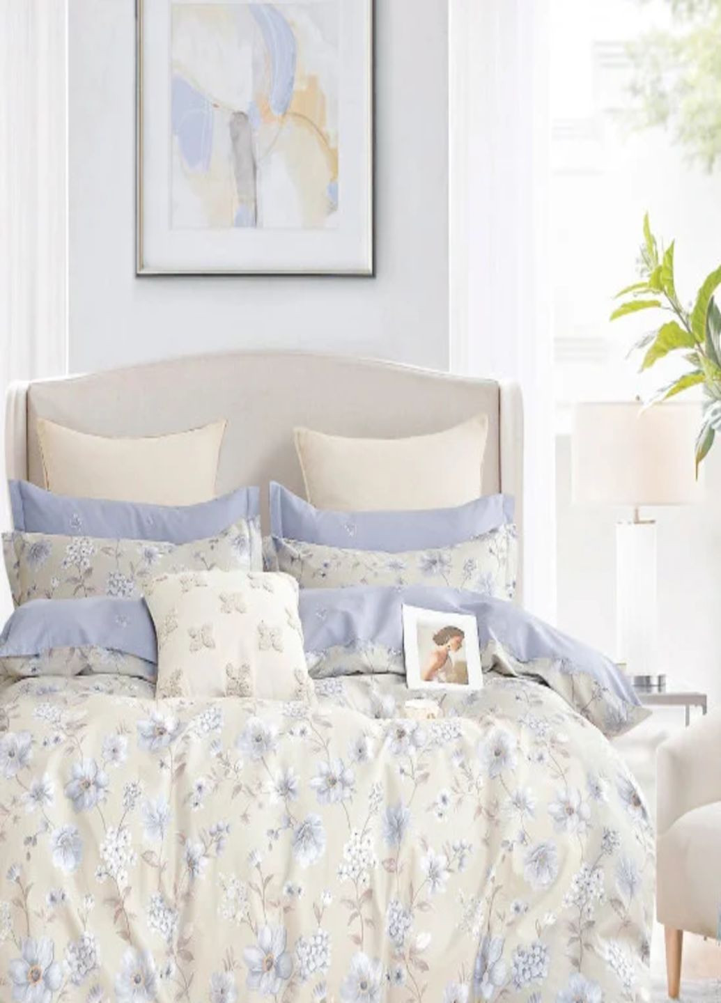 Постільна білизна Вілюта ранфорс полуторна. Постіль Вілюта полуторка. Комплекти постільної білизни. Viluta Постільна білизна (370382281)