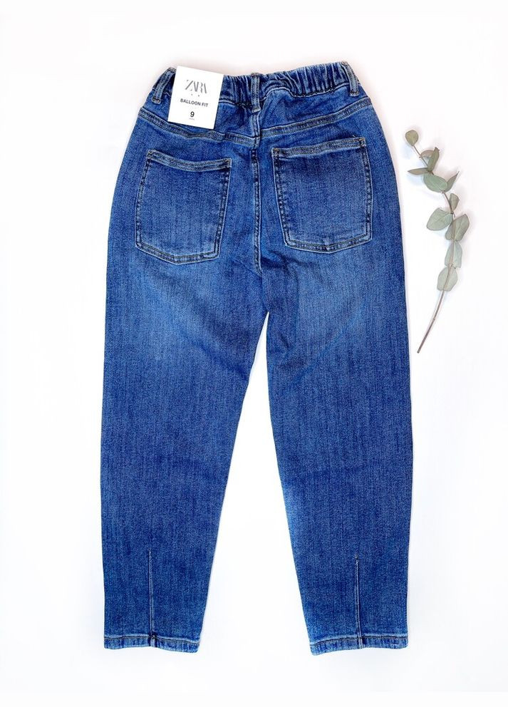 Синие джинсы 122 см синий артикул л826 Zara