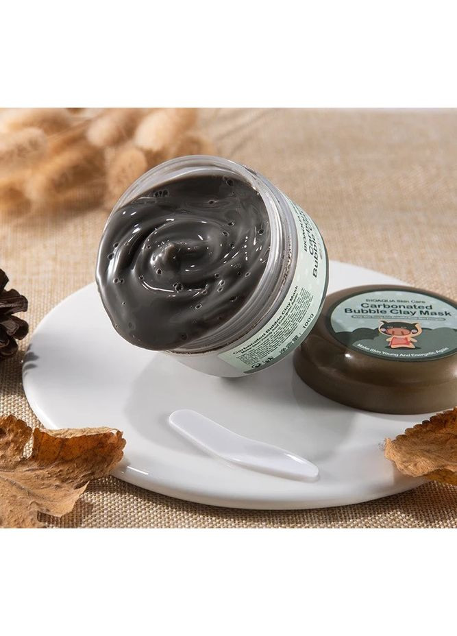 Очищающая пузырьковая маска для лица Skin Care Carbonated Bubble Clay Mask (100г) Bioaqua (307163656)