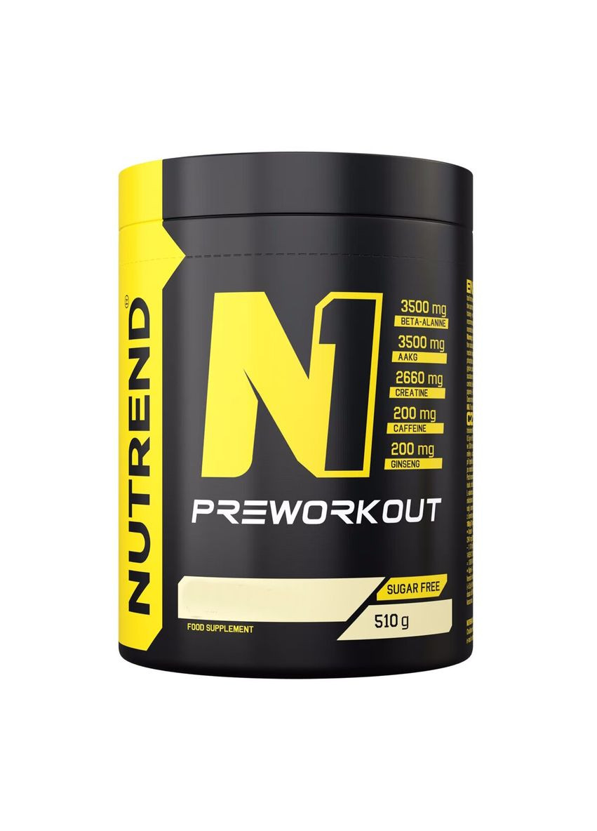 Передтренувальний комплекс N1, 510 грам - Червоний апельсин Nutrend (364316787)
