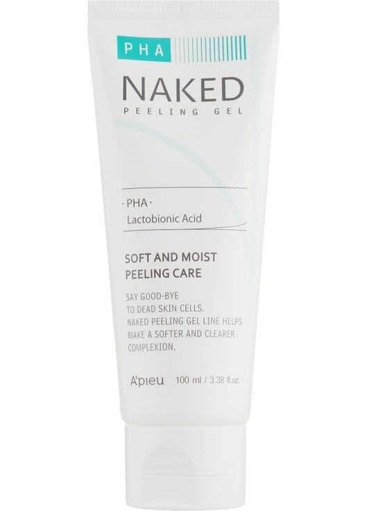Гель-пилинг с кислотами для лица Naked Peeling Gel PHA 100ml (490265-461) A'pieu (368620720)