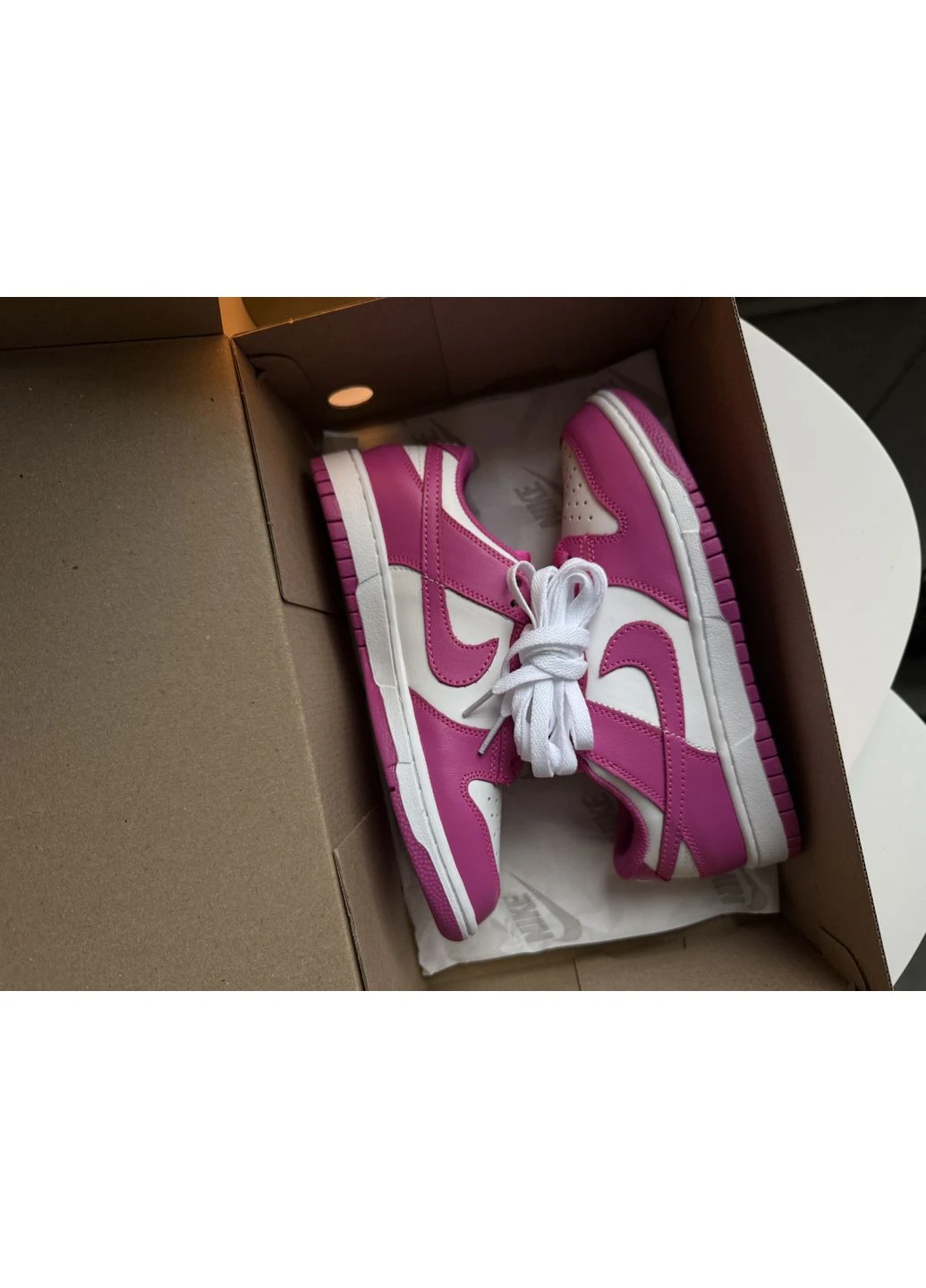 Кросівки жіночі Nike SB Dunk Low Active Fuschia | Найк сб Данк низькі рожеві No Brand рожеві демісезони (389168795)