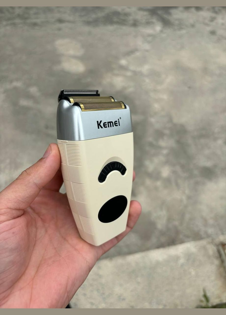 Профессиональная электробритва Шейвер Km-5856 с триммером и чехлом - Уход за телом Kemei (338427761)