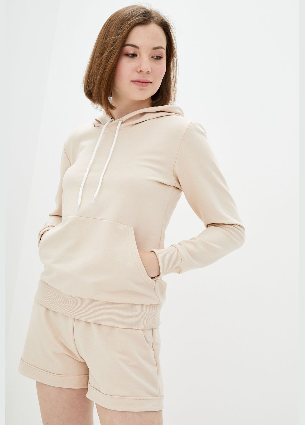 Жіноче худі з капюшоном і еластичними манжетами (hb360456) HiBrand (347767389)